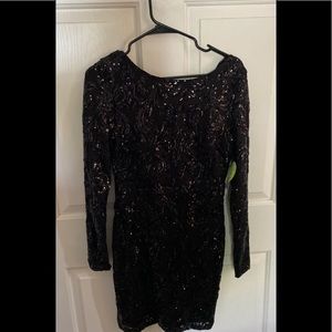 Windsor Black sequin dress